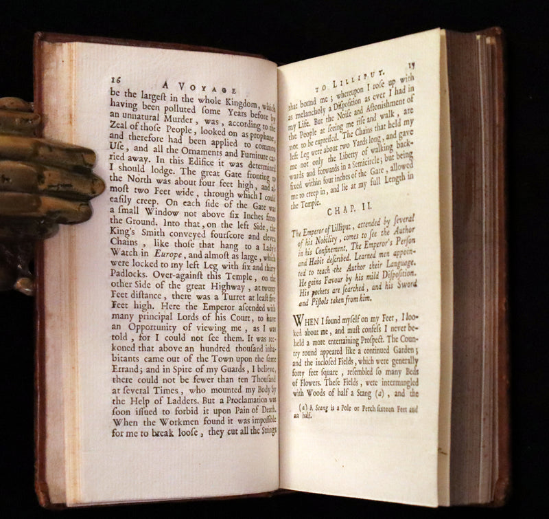 1779 Rare Book set - Gulliver's Travels Into Several Remote Nations of the World by Jonathan Swift.