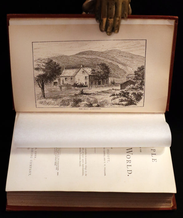 1875 Scarce First Edition - Spiritualism, People from the Other World by Henry S. Olcott.