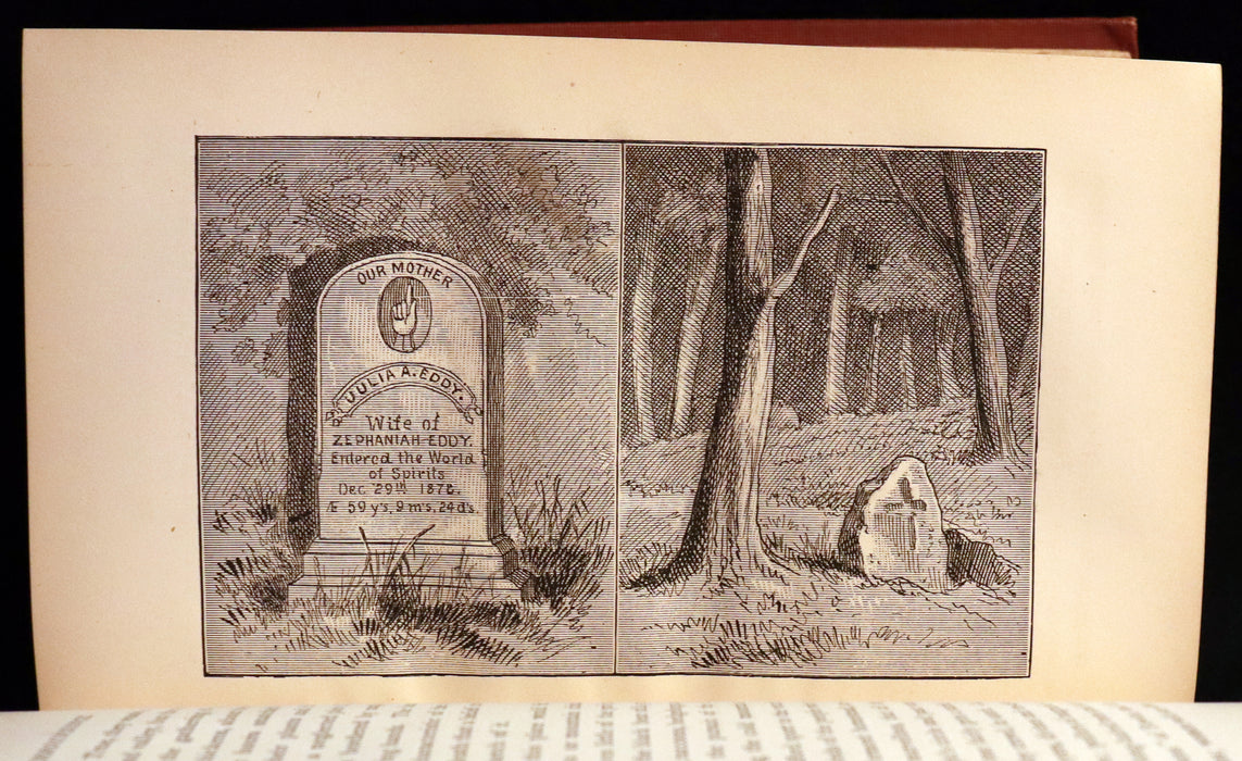 1875 Scarce First Edition - Spiritualism, People from the Other World by Henry S. Olcott.