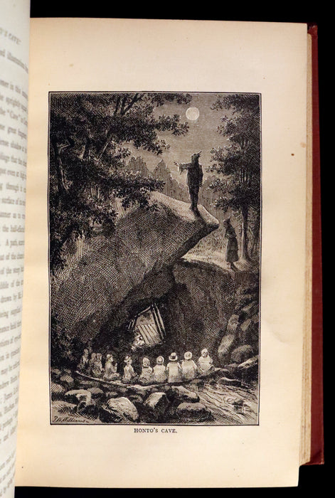 1875 Scarce First Edition - Spiritualism, People from the Other World by Henry S. Olcott.