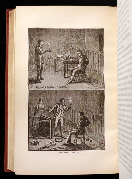 1875 Scarce First Edition - Spiritualism, People from the Other World by Henry S. Olcott.