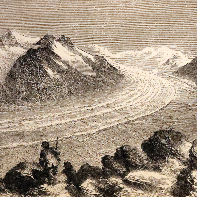 1878 Rare First Edition - ALPINE ADVENTURES, Travel & Research Among the ALPS.