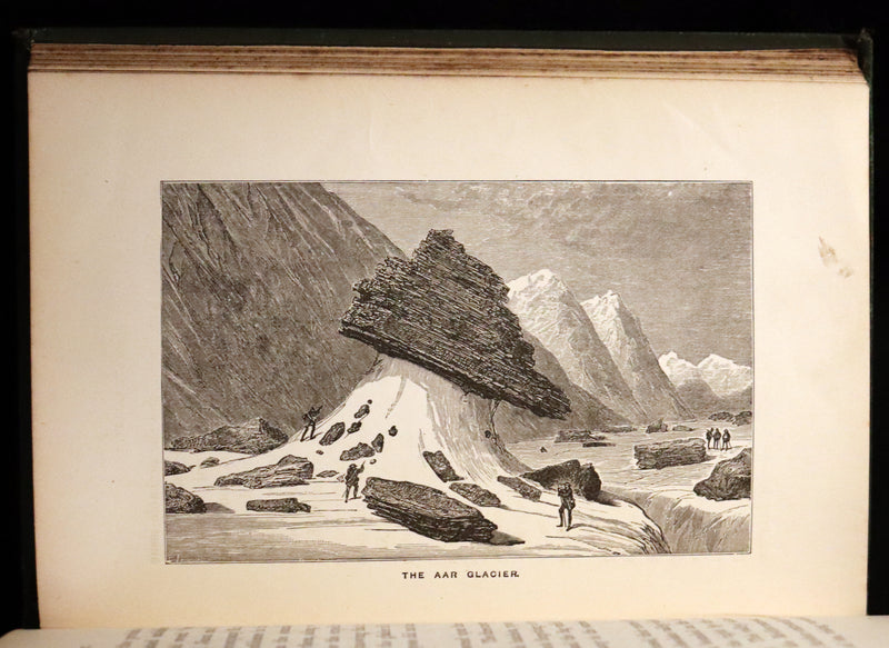 1878 Rare First Edition - ALPINE ADVENTURES, Travel & Research Among the ALPS.