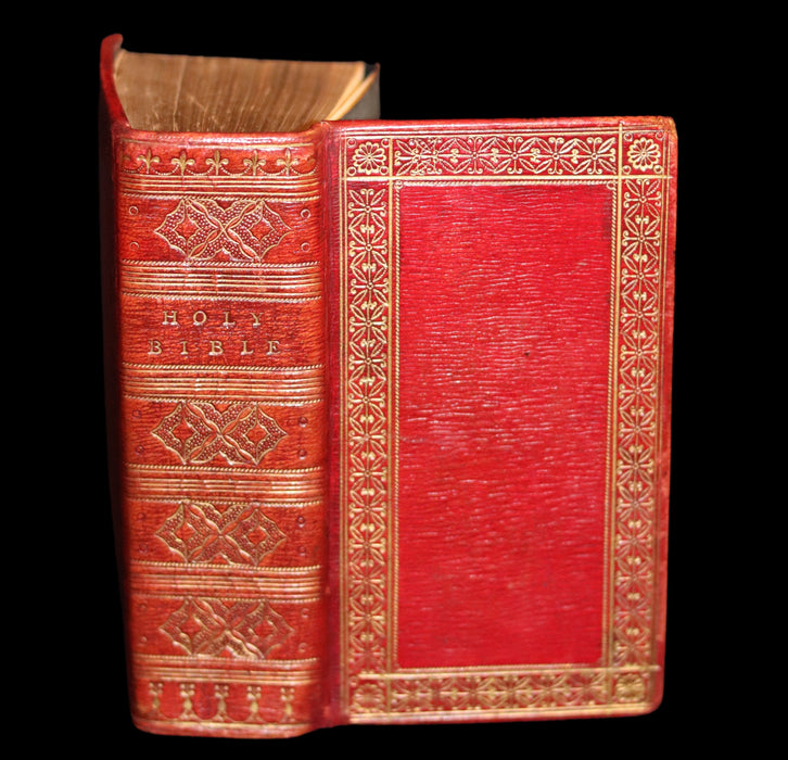 1814 Beautiful Binding - THE HOLY BIBLE, Containing the Old Testament, and the New.