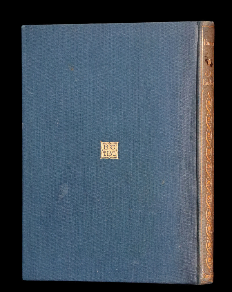 1913 Rare Book - FAIRIES by G.M. Faulding being A Fellowship Book. First Edition.