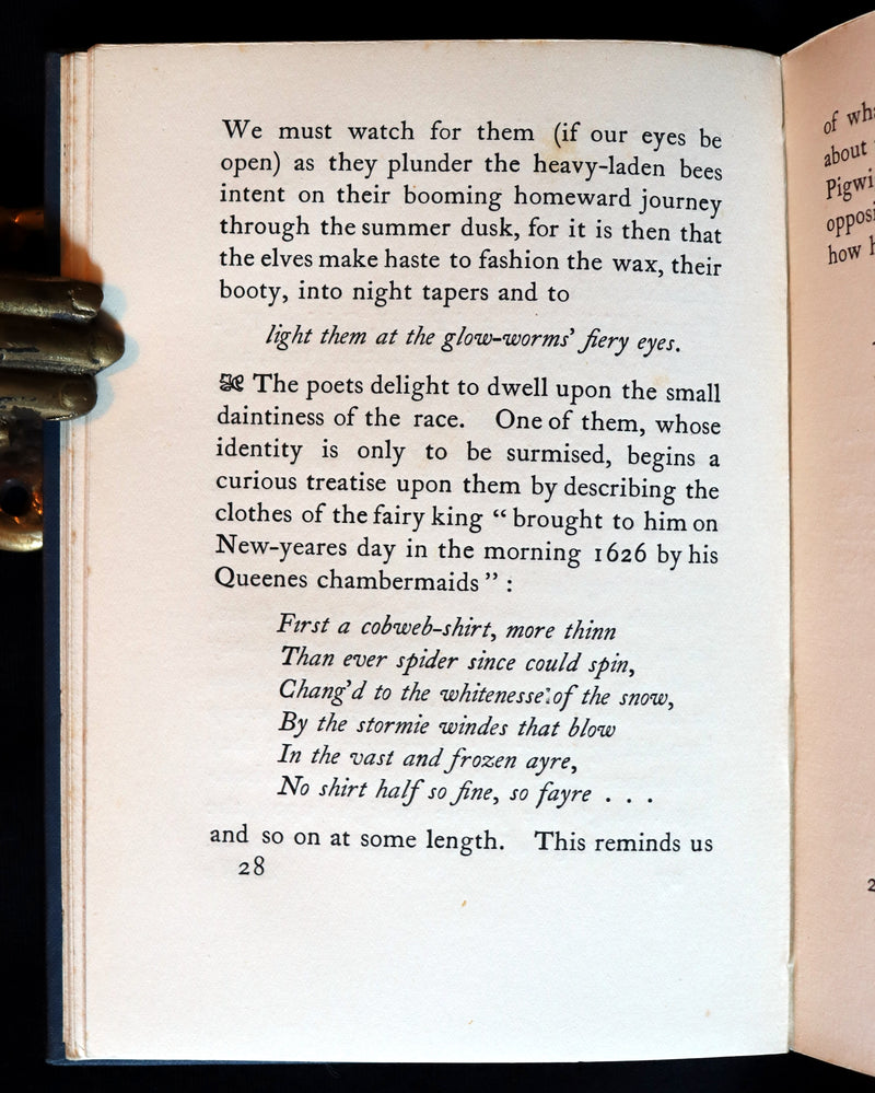1913 Rare Book - FAIRIES by G.M. Faulding being A Fellowship Book. First Edition.