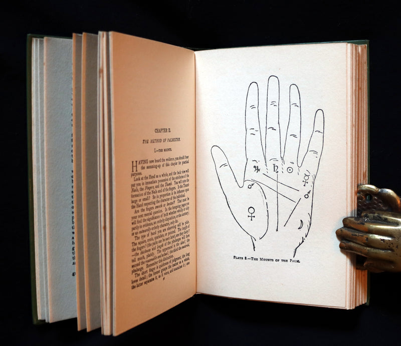 1910 Scarce CHIROMANCY Book - Practical Palmistry, Treatise on Chirosophy by Henry Frith. Illustrated.