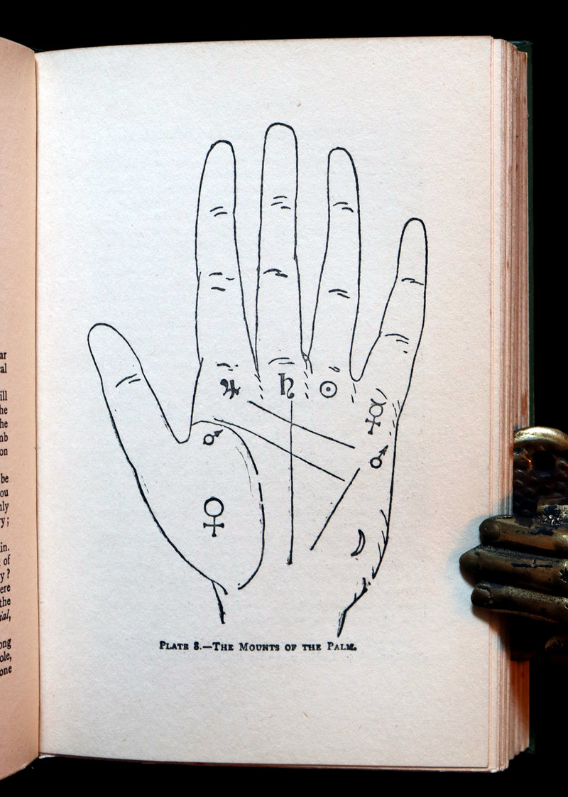 1910 Scarce CHIROMANCY Book - Practical Palmistry, Treatise on Chirosophy by Henry Frith. Illustrated.