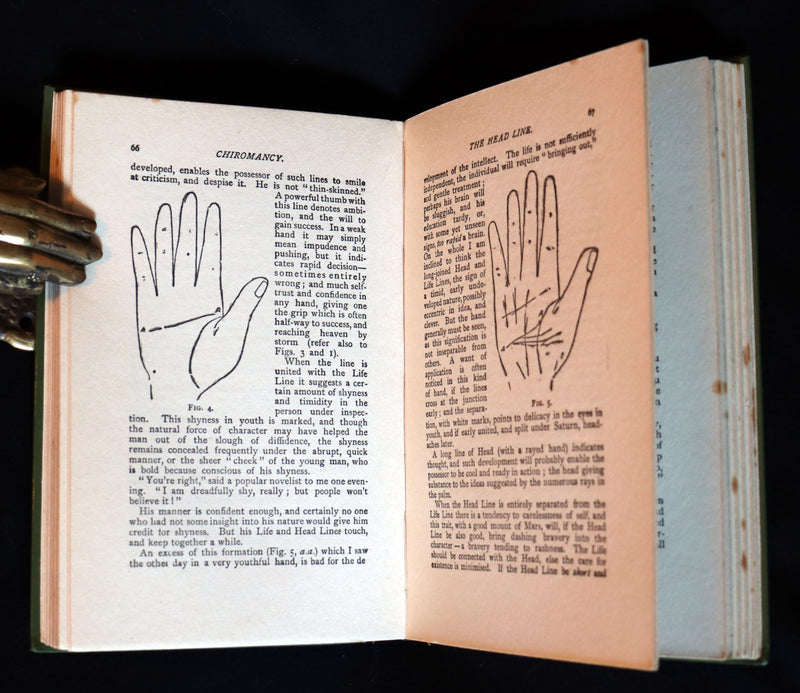 1910 Scarce CHIROMANCY Book - Practical Palmistry, Treatise on Chirosophy by Henry Frith. Illustrated.