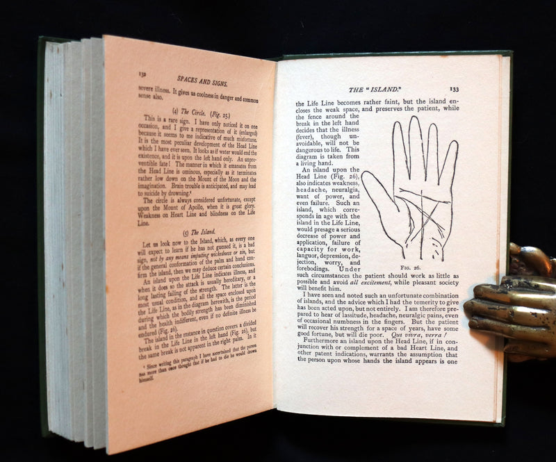 1910 Scarce CHIROMANCY Book - Practical Palmistry, Treatise on Chirosophy by Henry Frith. Illustrated.
