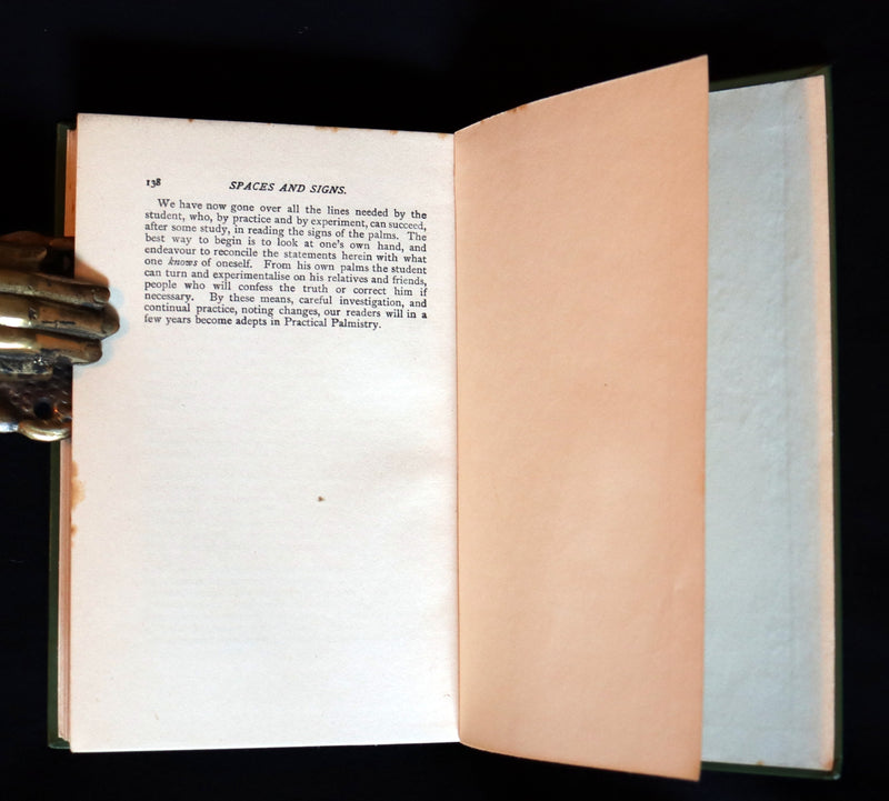 1910 Scarce CHIROMANCY Book - Practical Palmistry, Treatise on Chirosophy by Henry Frith. Illustrated.