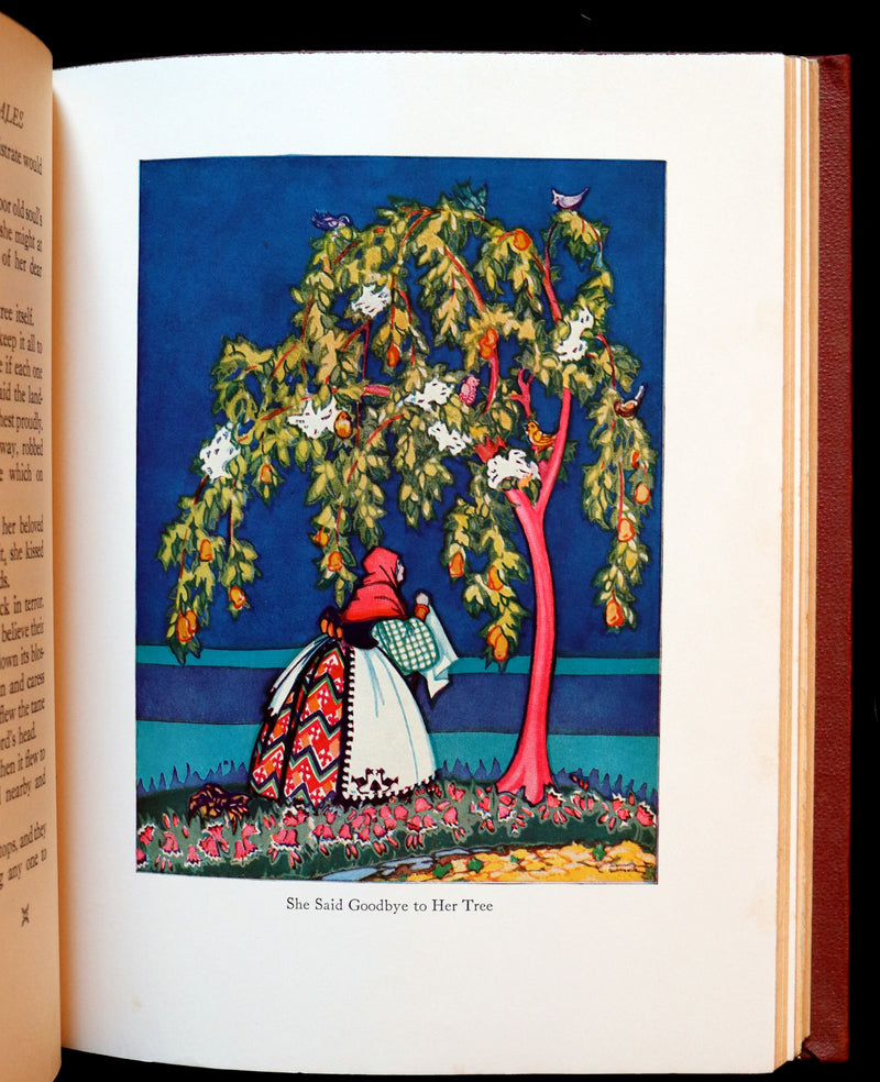 1925 First Edition - Old Swedish Fairy Tales by Anna Wahlenberg Illustrated by Jeannette Berkowitz.