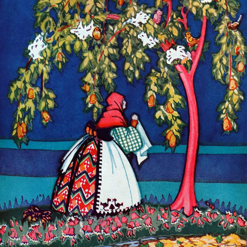 1925 First Edition - Old Swedish Fairy Tales by Anna Wahlenberg Illustrated by Jeannette Berkowitz.