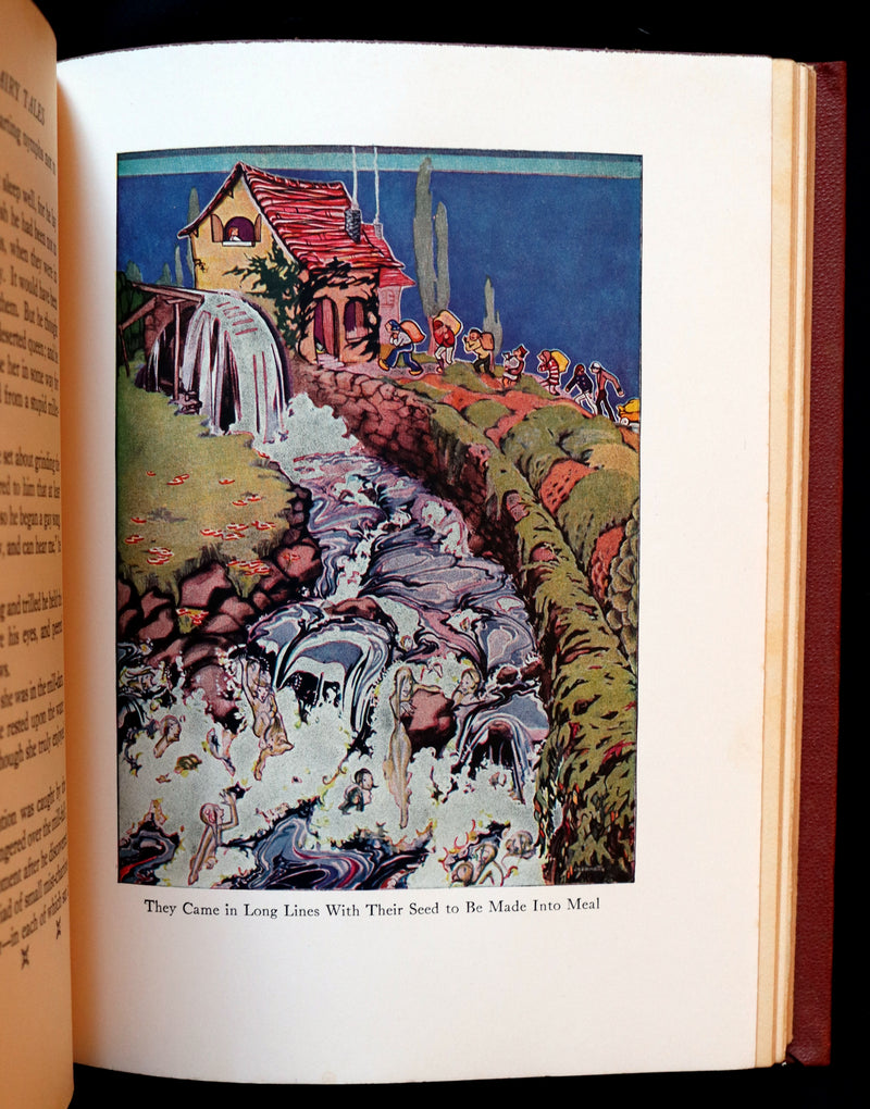 1925 First Edition - Old Swedish Fairy Tales by Anna Wahlenberg Illustrated by Jeannette Berkowitz.