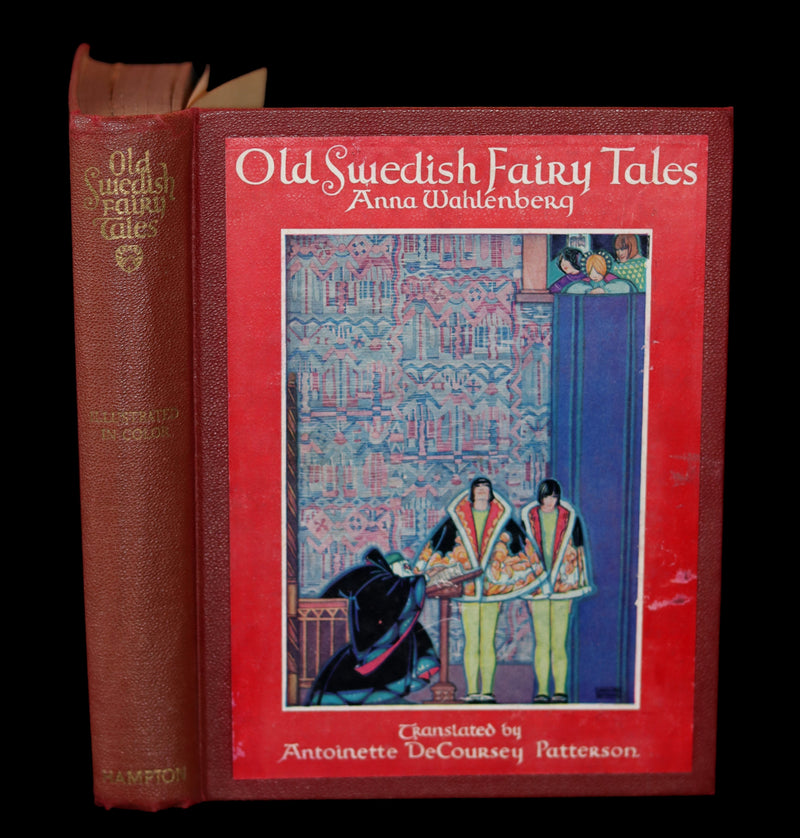 1925 First Edition - Old Swedish Fairy Tales by Anna Wahlenberg Illustrated by Jeannette Berkowitz.