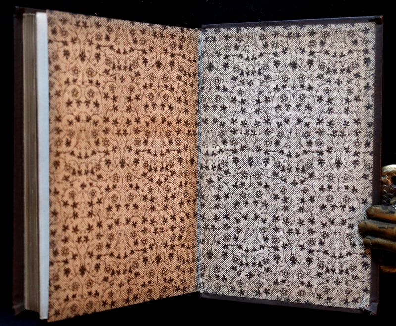 1884 Rare poetry Book - Flowers of Poetry. A Selection of English Poems by Dr. Heinrich Lüdecking. Illustrated.