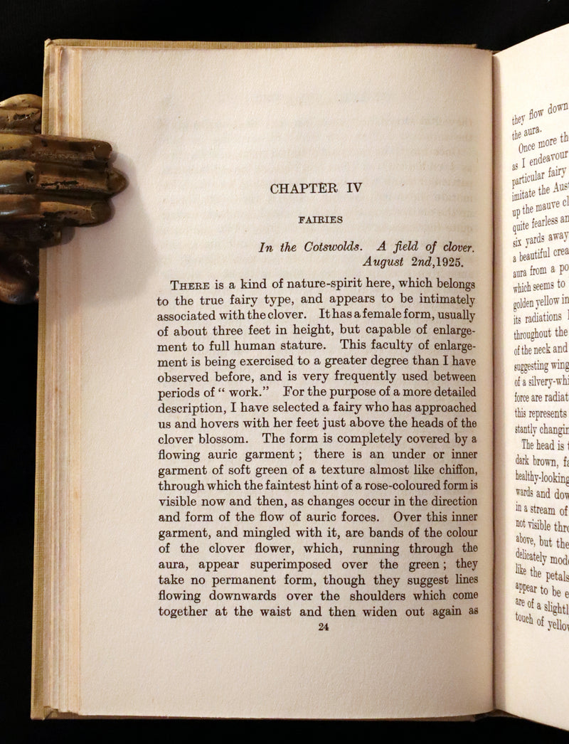 1927 Rare First Edition - THE KINGDOM OF FAERIE (Fairies) by Geoffrey Hodson. Sylphs, Gnome, Deva, Brownies, Mannikins,...