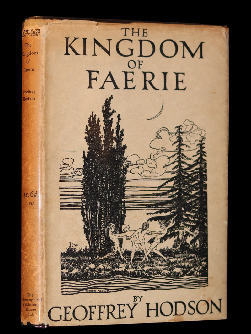 1927 Rare First Edition - THE KINGDOM OF FAERIE (Fairies) by Geoffrey Hodson. Sylphs, Gnome, Deva, Brownies, Mannikins,...