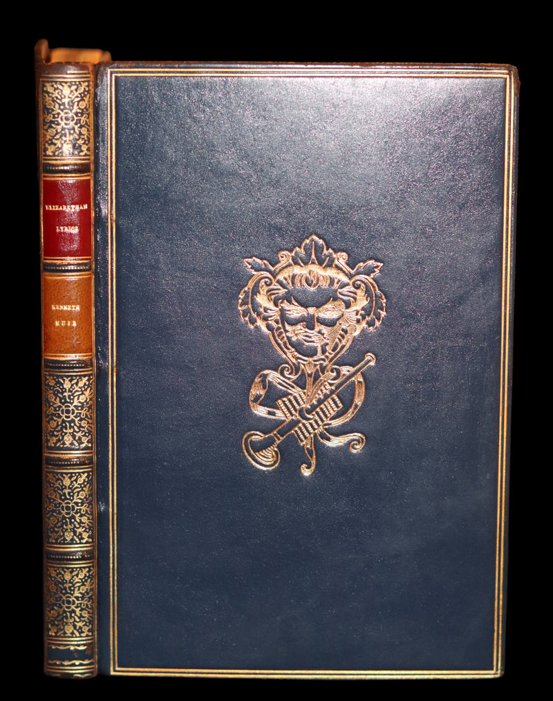 1952 First Edition bound by Bayntun - Elizabethan Lyrics, Lutanist, Plays & Masques Songs.
