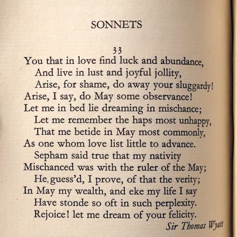 1952 First Edition bound by Bayntun - Elizabethan Lyrics, Lutanist, Plays & Masques Songs.