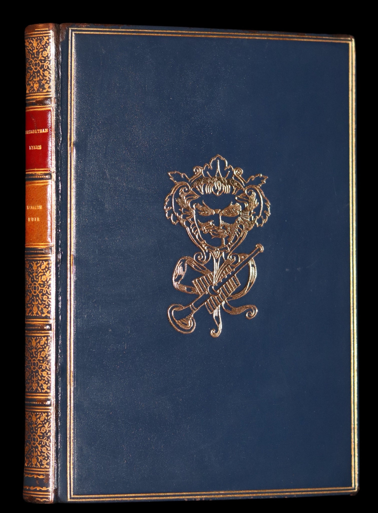 1952 First Edition bound by Bayntun - Elizabethan Lyrics, Lutanist, Plays & Masques Songs.