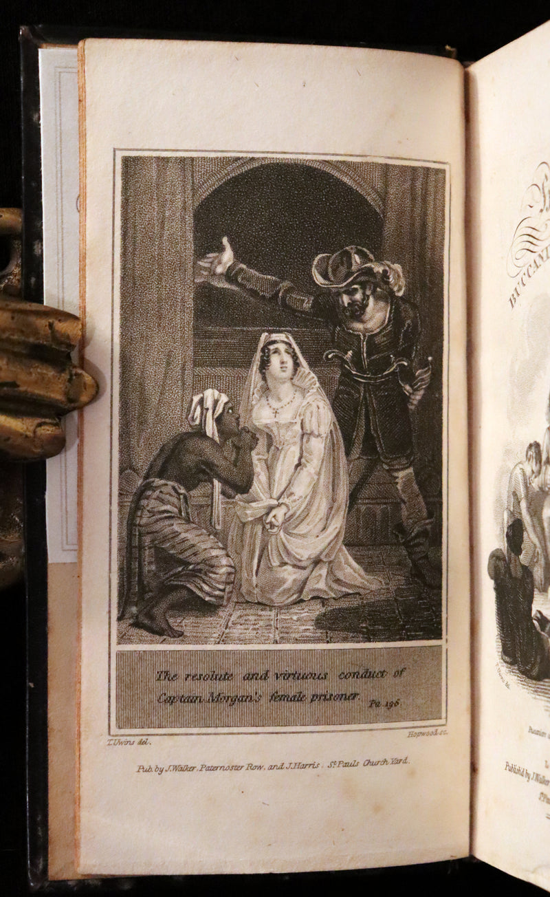 1810 Scarce Book - HISTORY OF THE BUCANIERS (BUCCANIERS) OF AMERICA, PIRATES.
