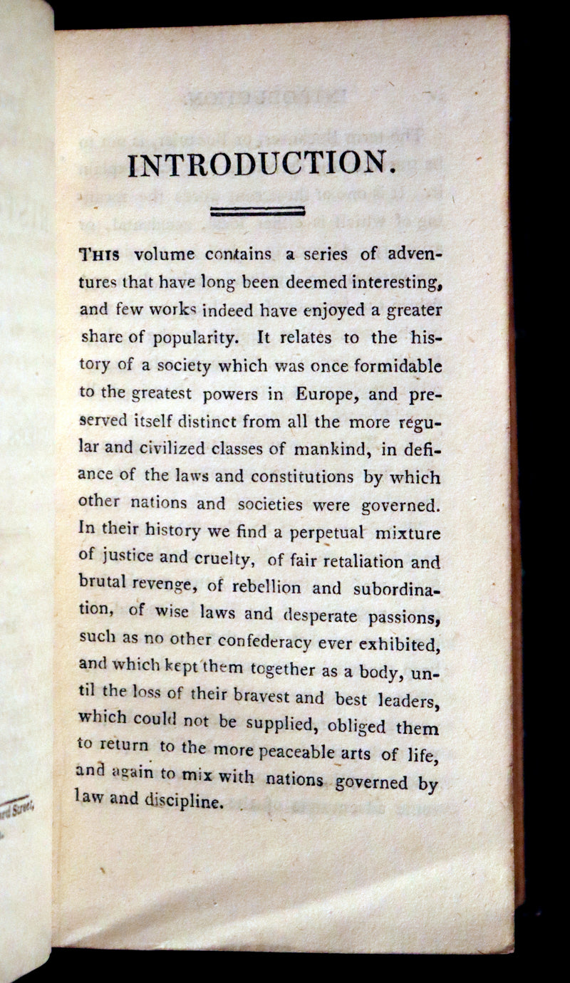 1810 Scarce Book - HISTORY OF THE BUCANIERS (BUCCANIERS) OF AMERICA, PIRATES.