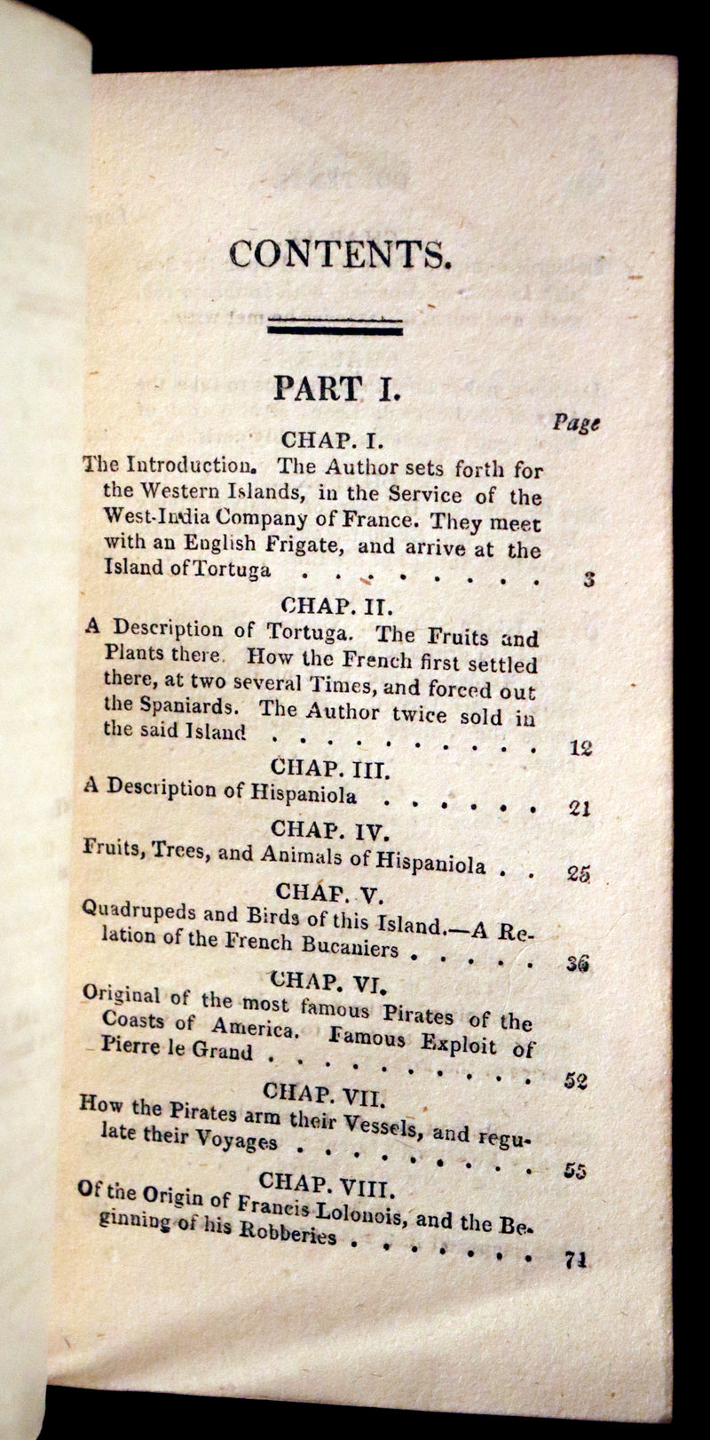 1810 Scarce Book - HISTORY OF THE BUCANIERS (BUCCANIERS) OF AMERICA, PIRATES.