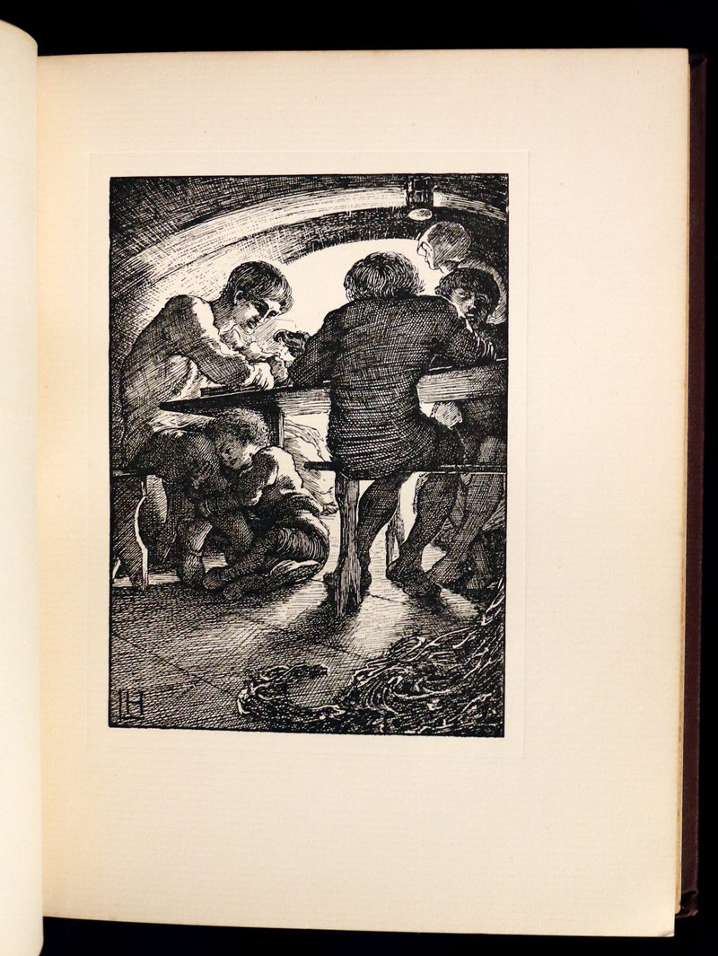 1896 Rare First Edition Book on Werewolves - THE WERE-WOLF by Clemence Housman. Illustrated.