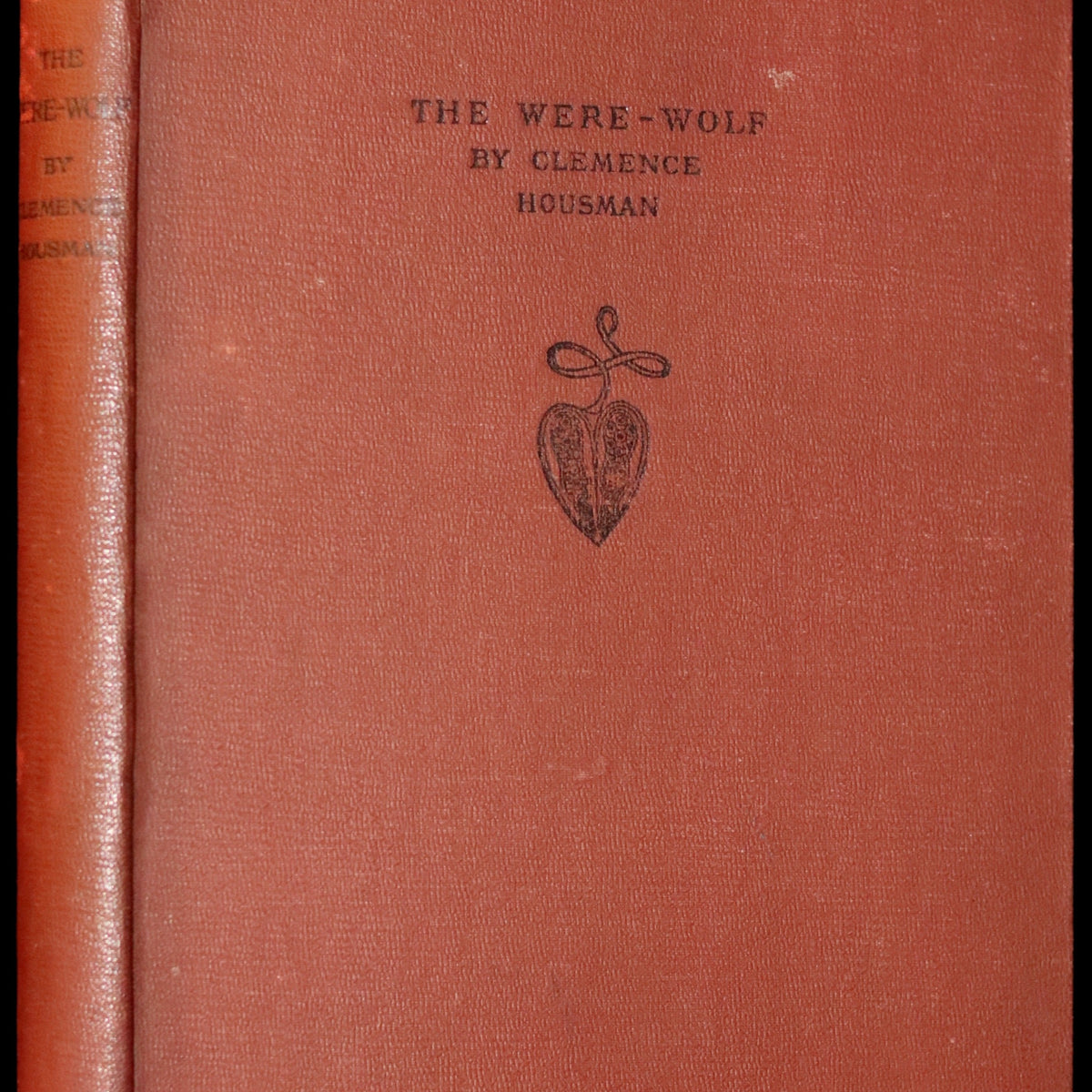 Werewolf Book First 1896 Rare First Edition Book on Werewolves - THE WERE-WOLF by Clemence ...
