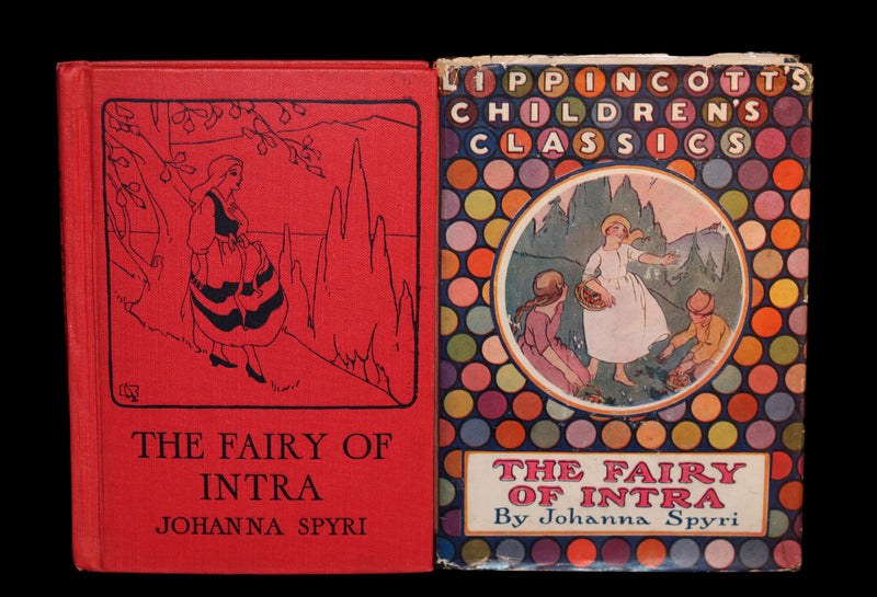1925 First Edition - The Fairy of Intra by Johanna Spyri illustrated by Margaret J. Marshall.