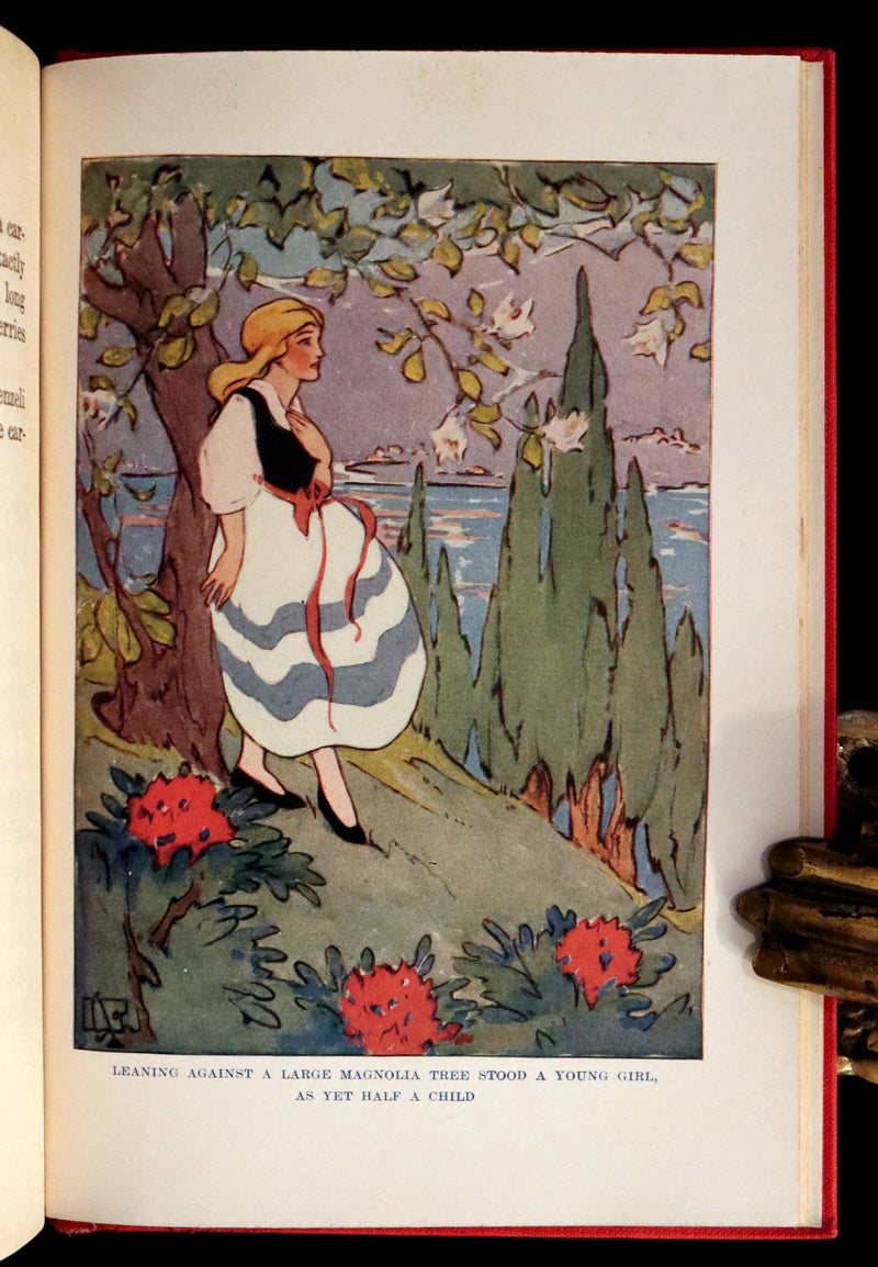 1925 First Edition - The Fairy of Intra by Johanna Spyri illustrated by Margaret J. Marshall.