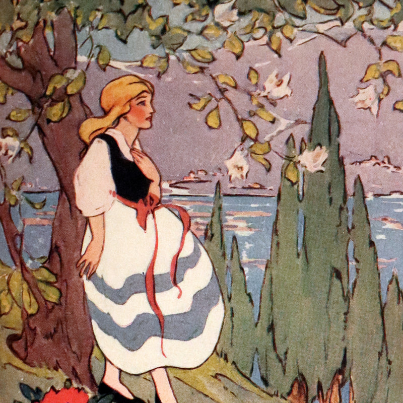 1925 First Edition - The Fairy of Intra by Johanna Spyri illustrated by Margaret J. Marshall.