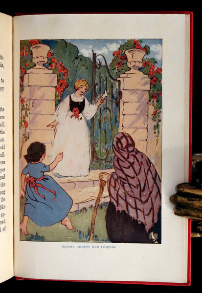 1925 First Edition - The Fairy of Intra by Johanna Spyri illustrated by Margaret J. Marshall.
