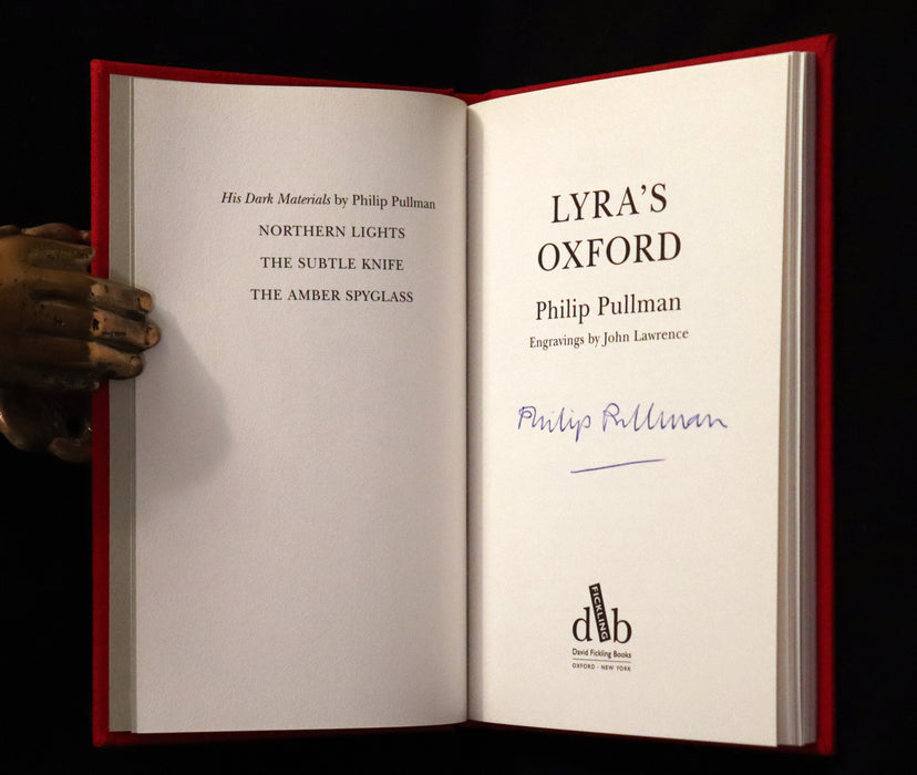 2003 Signed First Edition - LYRA'S OXFORD [His Dark Materials] by Philip Pullman. Illustrated.