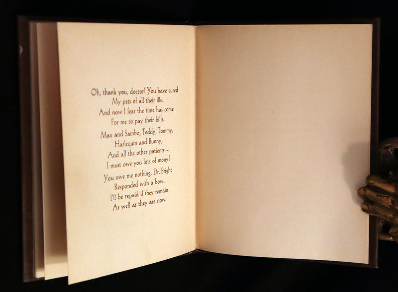 1943 Scarce First English Edition - The PET'S DOCTOR illustrated by Ida Bohatta Morpurgo.