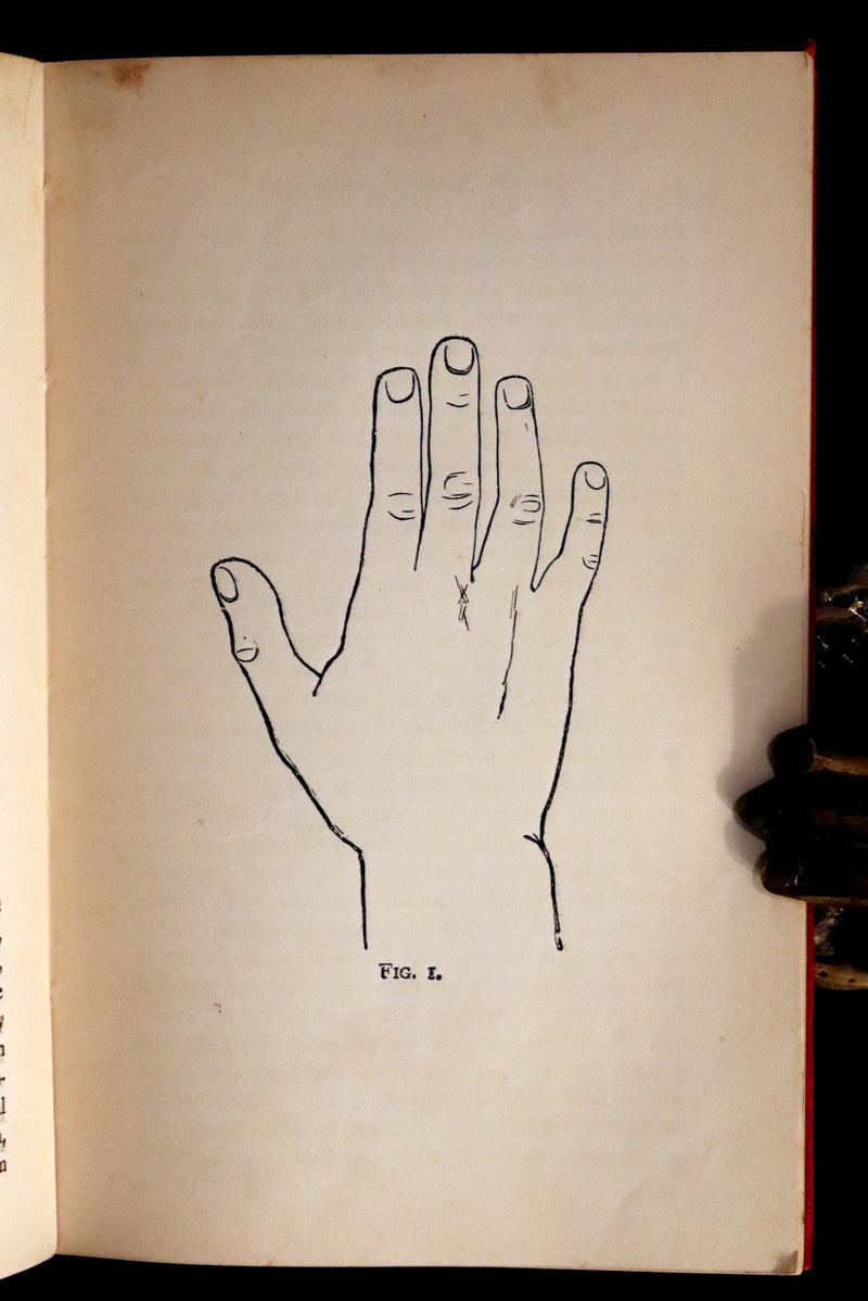 1900 Scarce CHIROMANCY Book -  The Science of Palmistry by Henry Frith. Illustrated.