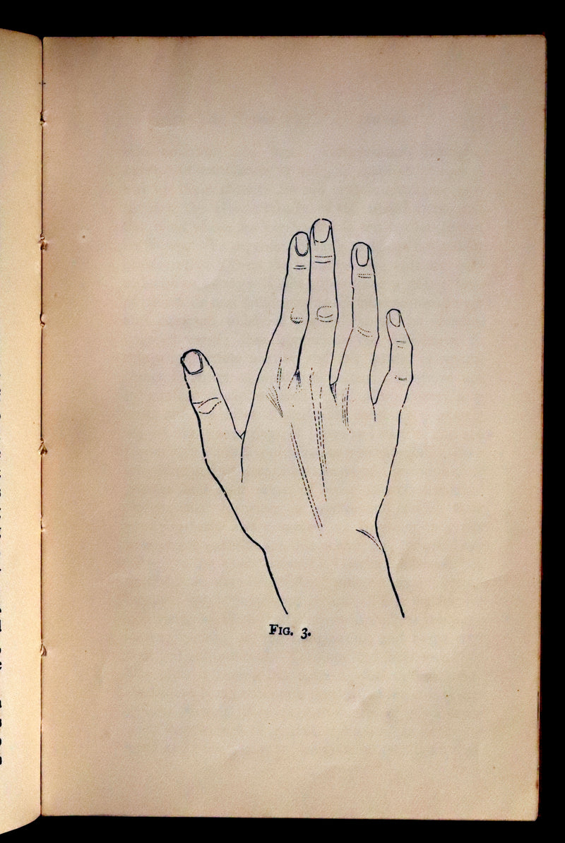 1900 Scarce CHIROMANCY Book -  The Science of Palmistry by Henry Frith. Illustrated.