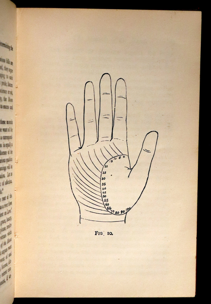 1900 Scarce CHIROMANCY Book -  The Science of Palmistry by Henry Frith. Illustrated.
