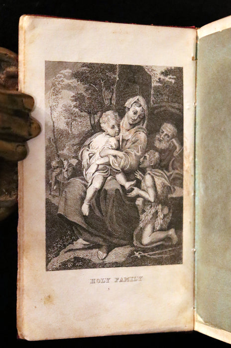 1841 Scarce Pocket Book - Concord, New Hampshire - HOLY BIBLE - Old & New Testament.