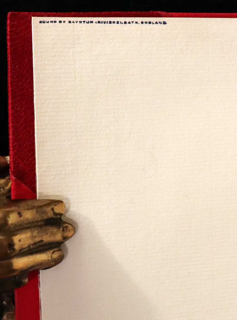 1929 Rare 1stED bound by Bayntun - The Bridge of San Luis Rey illustrated by Clare Leighton.