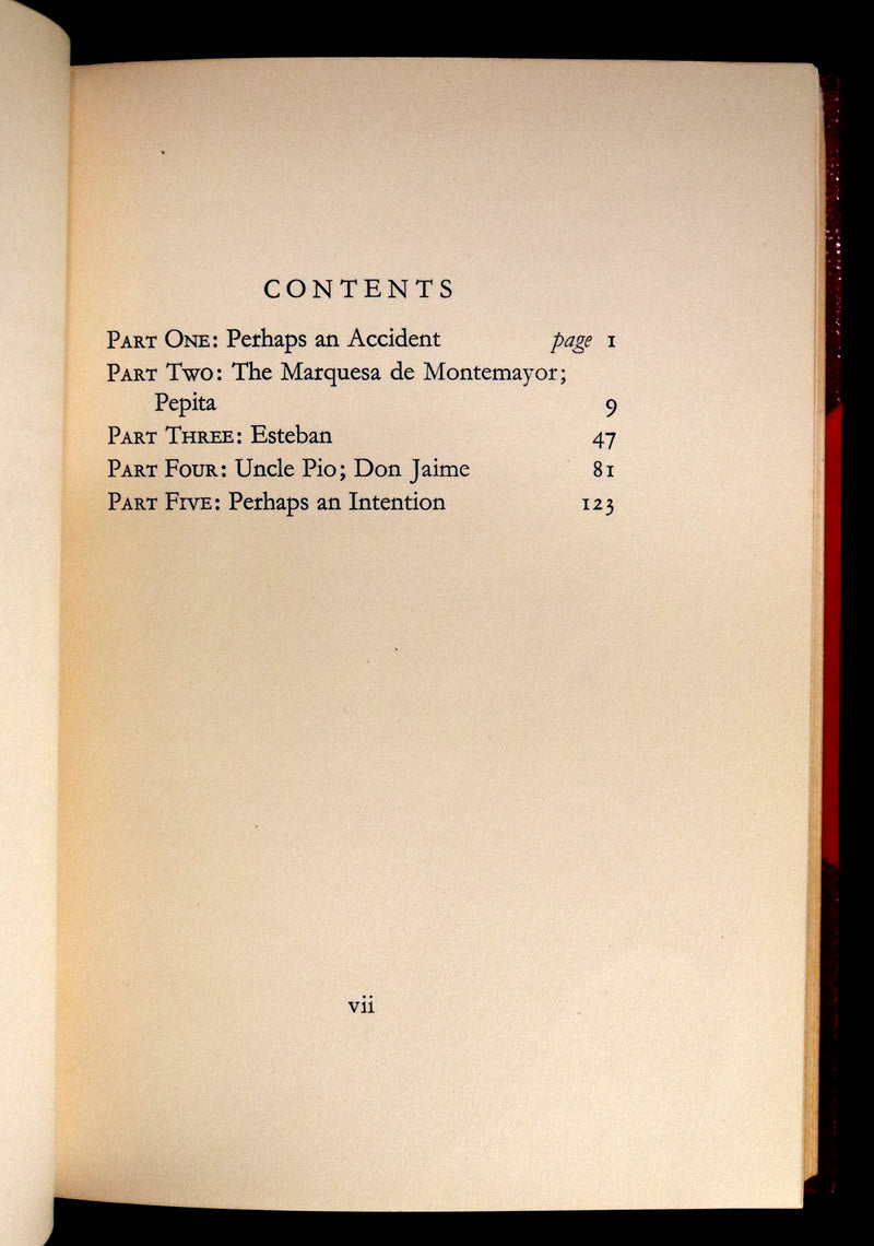 1929 Rare 1stED bound by Bayntun - The Bridge of San Luis Rey illustrated by Clare Leighton.