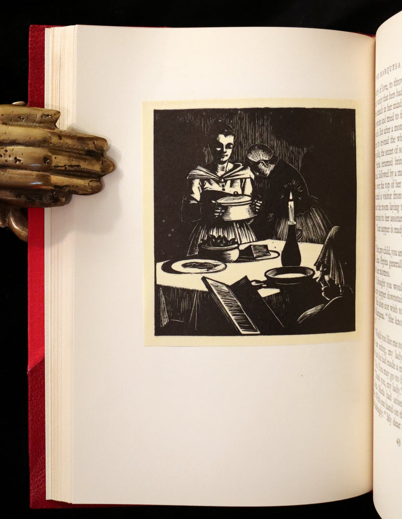 1929 Rare 1stED bound by Bayntun - The Bridge of San Luis Rey illustrated by Clare Leighton.