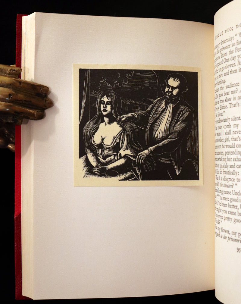 1929 Rare 1stED bound by Bayntun - The Bridge of San Luis Rey illustrated by Clare Leighton.