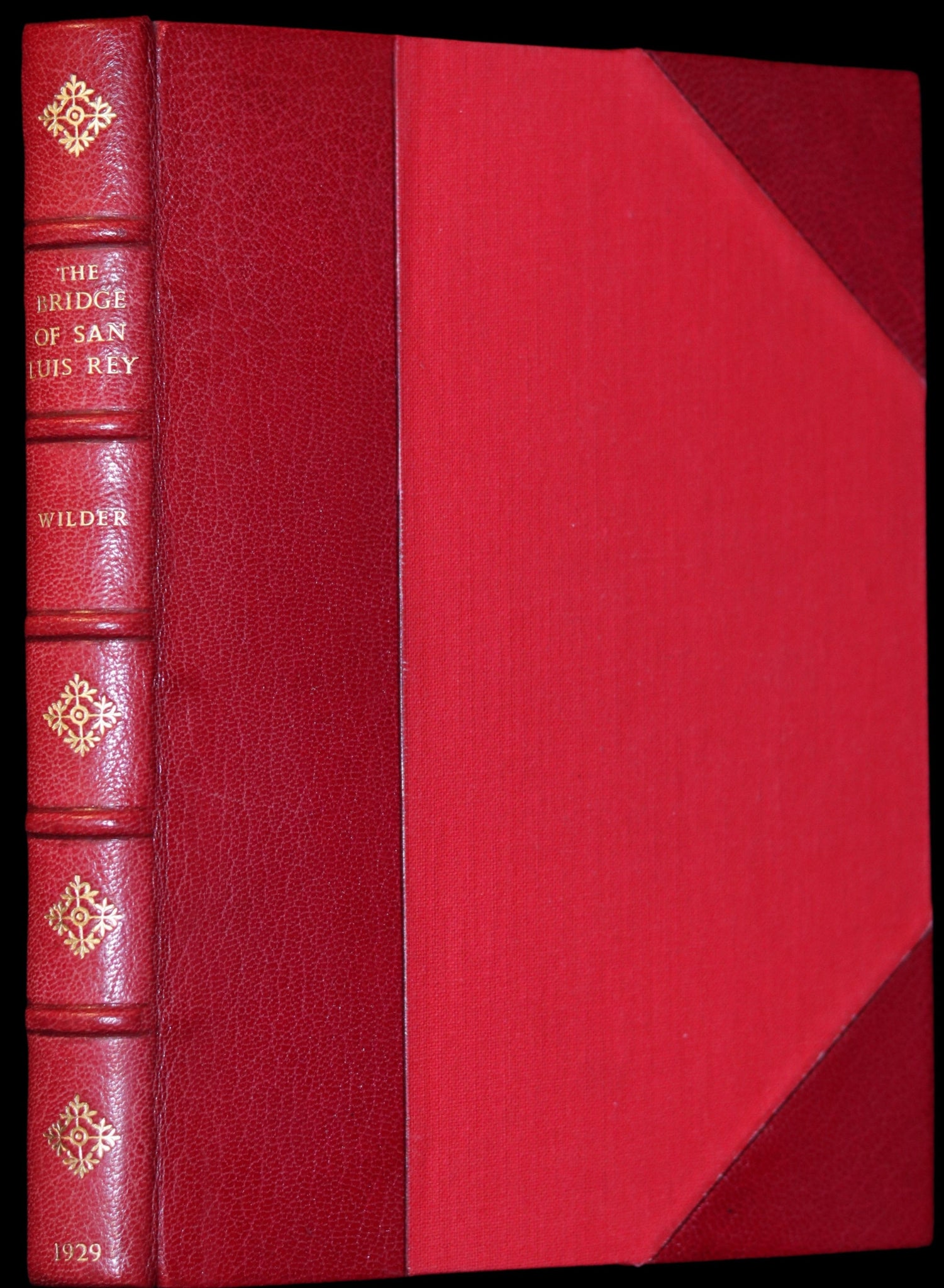 1929 Rare 1stED bound by Bayntun - The Bridge of San Luis Rey illustrated by Clare Leighton.