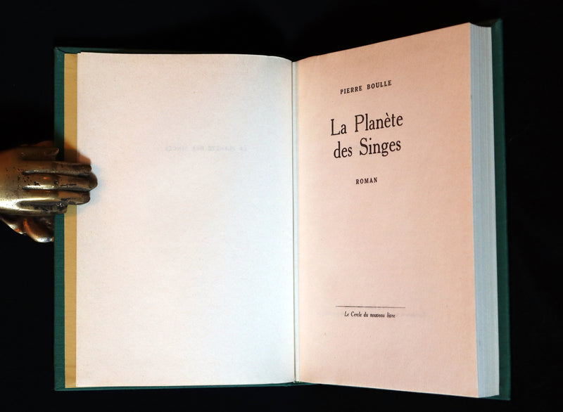 1963 Rare First Limited Edition #378- La Planète des Singes (The Planet of the Apes) by Pierre Boulle.
