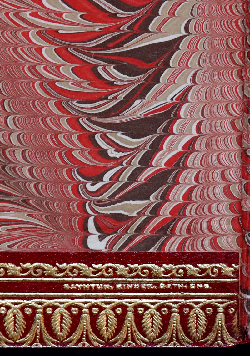 1852 Fine Bayntun Binding - The Poetical Works of EDGAR ALLAN POE. Illustrated.