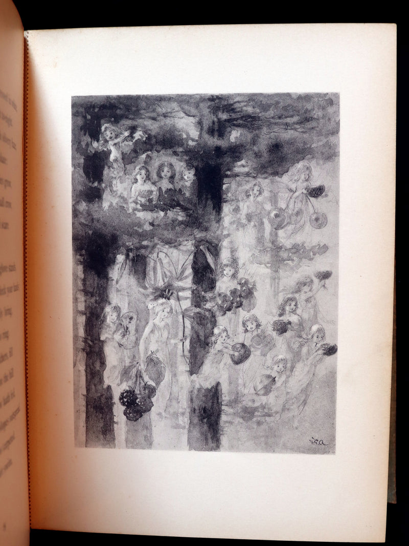 1895 Scarce Book - THE FAIRIES' FESTIVAL by John Witt Randall illustrated by Francis Gilbert Attwood.