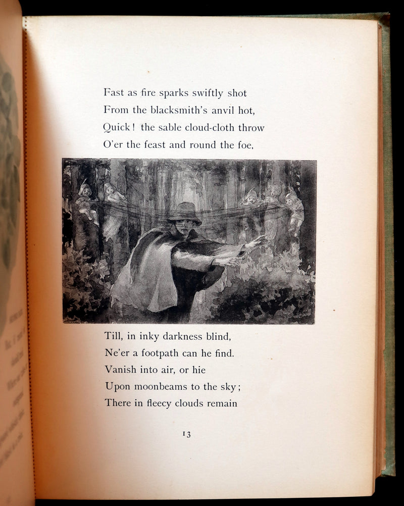 1895 Scarce Book - THE FAIRIES' FESTIVAL by John Witt Randall illustrated by Francis Gilbert Attwood.