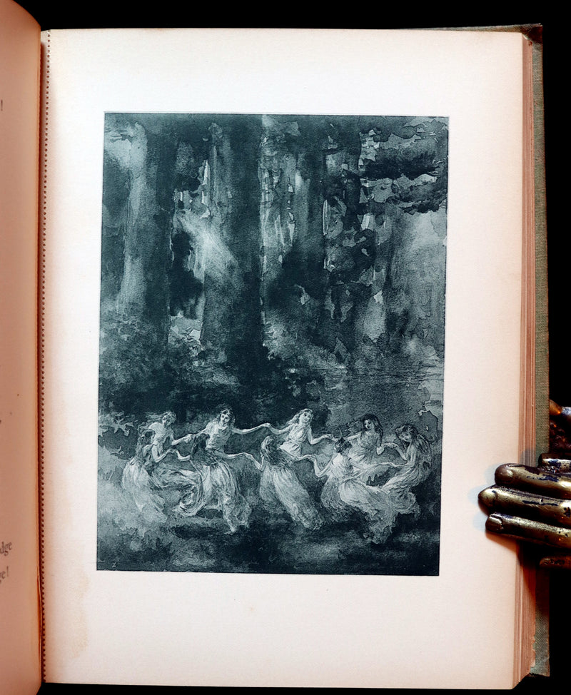 1895 Scarce Book - THE FAIRIES' FESTIVAL by John Witt Randall illustrated by Francis Gilbert Attwood.
